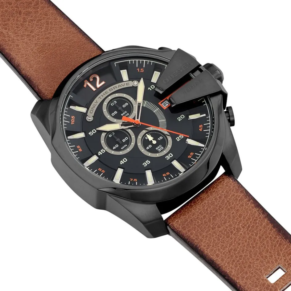DIESEL Montre Mega Chief Noir* Montres Tendances
