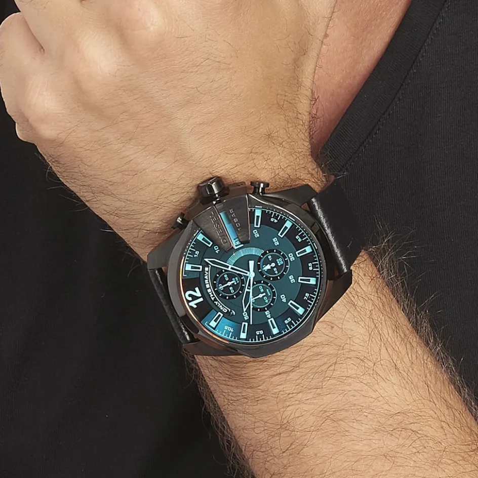 DIESEL Montre Mega Chief Noir* Montres Tendances