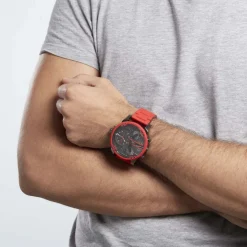 New DIESEL Montre Mr Daddy 2.0  Divers cadran gris fond gunmetal bracelet acier gris