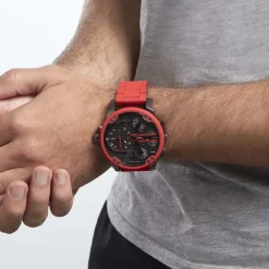 New DIESEL Montre Mr Daddy 2.0  Divers cadran gris fond gunmetal bracelet acier gris