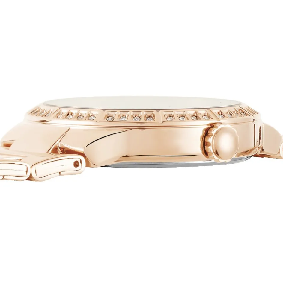 Discount FESTINA Montre Boyfriend Rose cadran doré rose fond rose bracelet acier doré rose