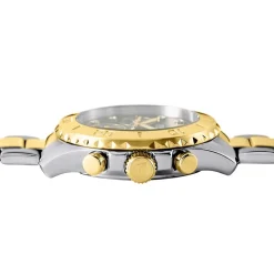 Clearance FESTINA Montre Boyfriend Bleu cadran argenté fond bleu bracelet acier bicolore