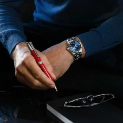 Clearance FESTINA Montre Classics Bleu cadran argenté fond bleu bracelet acier argenté