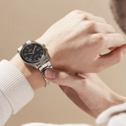 Sale FESTINA Montre Classics Bleu cadran argenté fond bleu bracelet acier argenté