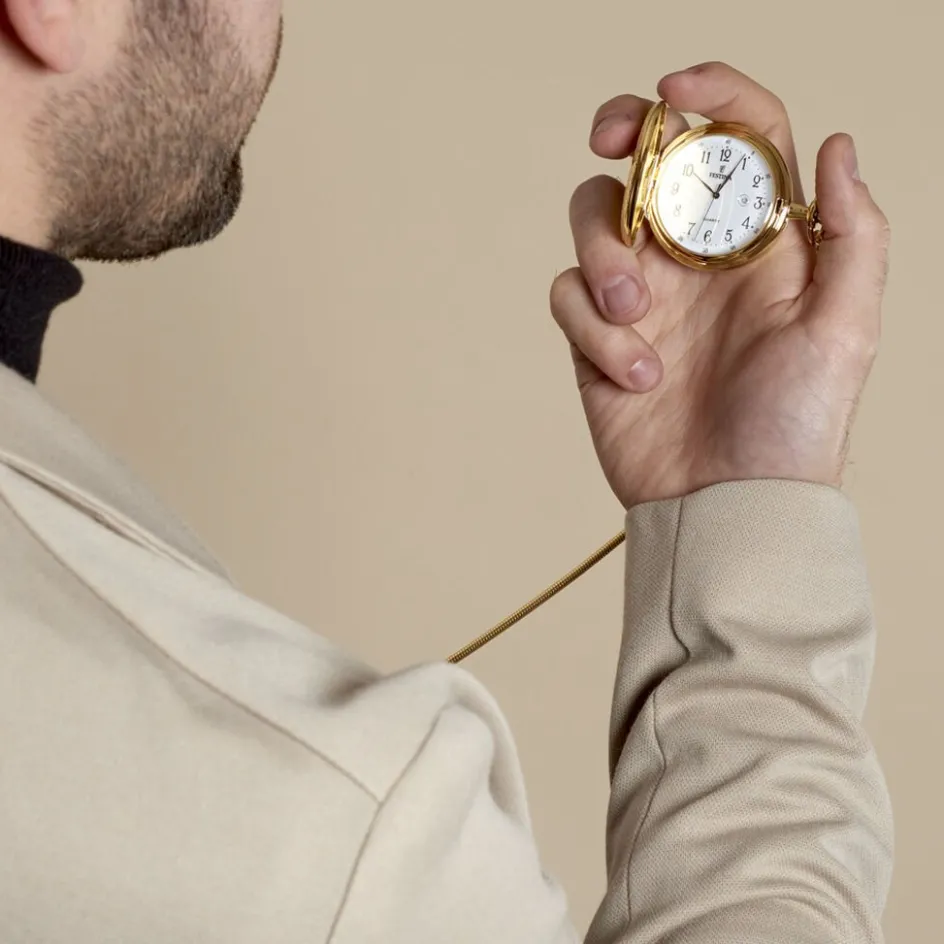 Sale FESTINA Montre Gousset Blanc