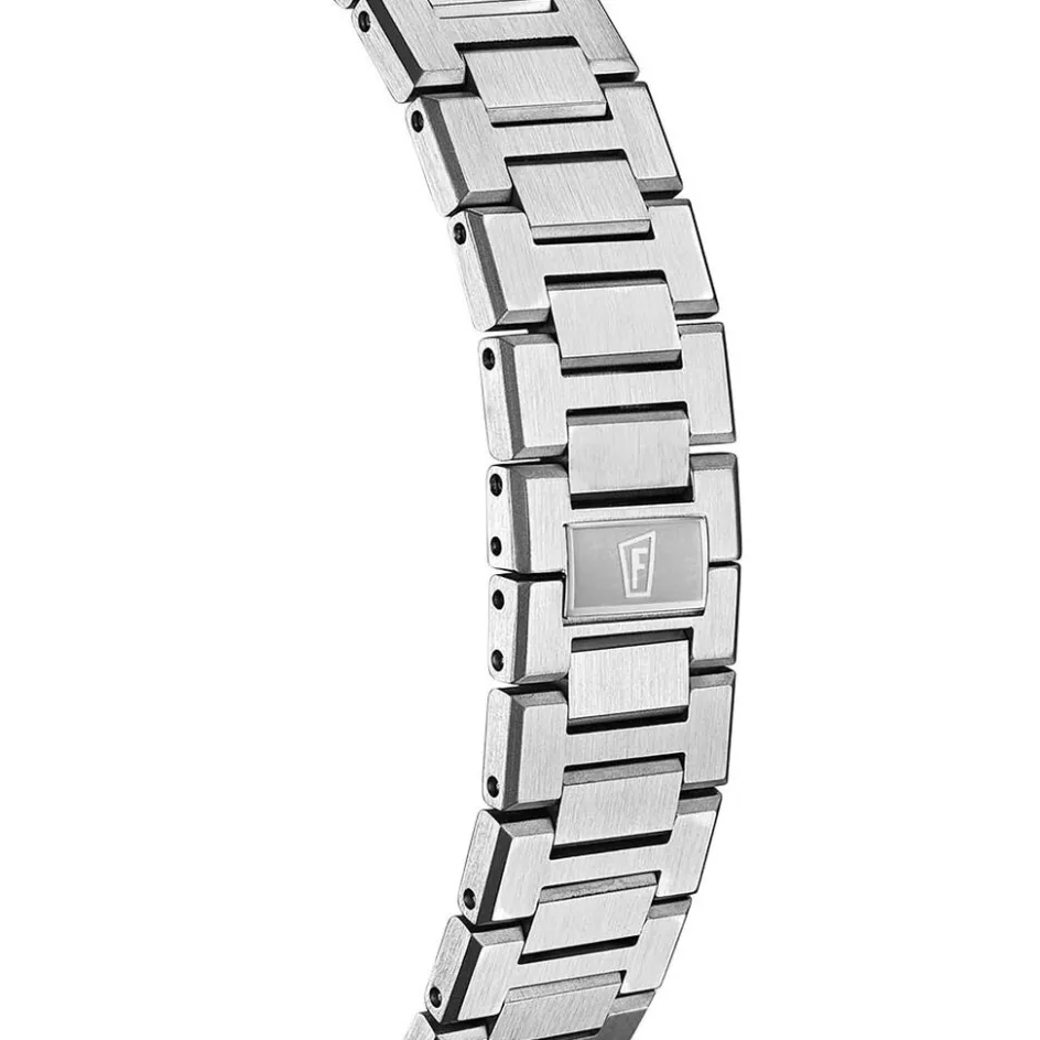 New FESTINA SWISS MADE Montre 35 Argenté cadran argenté fond argenté bracelet acier argenté