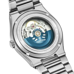 FESTINA SWISS MADE Montre Automatic 35 Bleu Sky* Montres Squelettes|Montres Automatiques