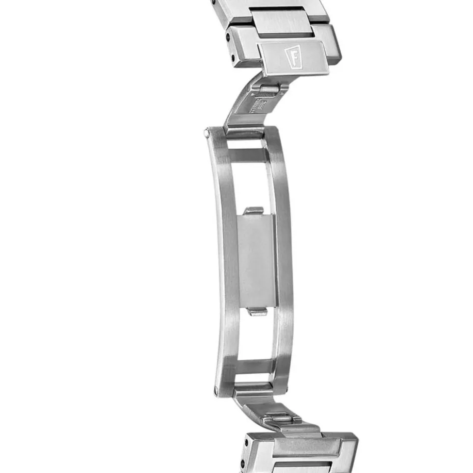 New FESTINA SWISS MADE Montre 40 Vert cadran argenté fond vert bracelet acier argenté