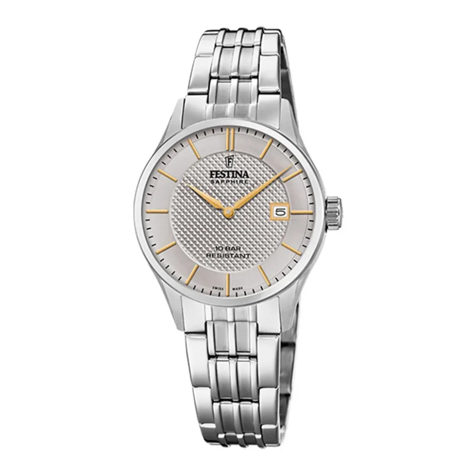 FESTINA SWISS MADE Montre 29 Gris* Montres Classiques