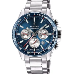 FESTINA Montre Timeless Chronograph Bleu* Montres Sport