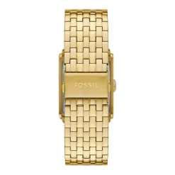 Hot FOSSIL Montre Carraway Doré cadran doré fond doré bracelet acier doré