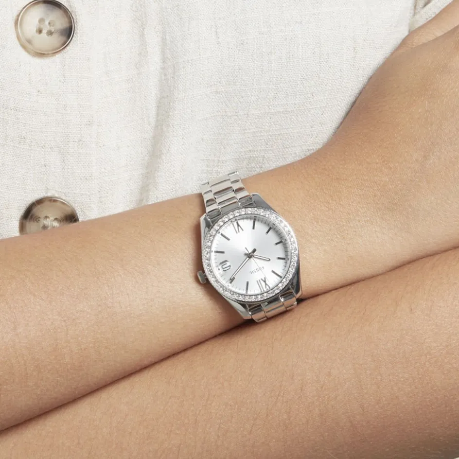 Sale FOSSIL Montre Scarlette Mini Argente