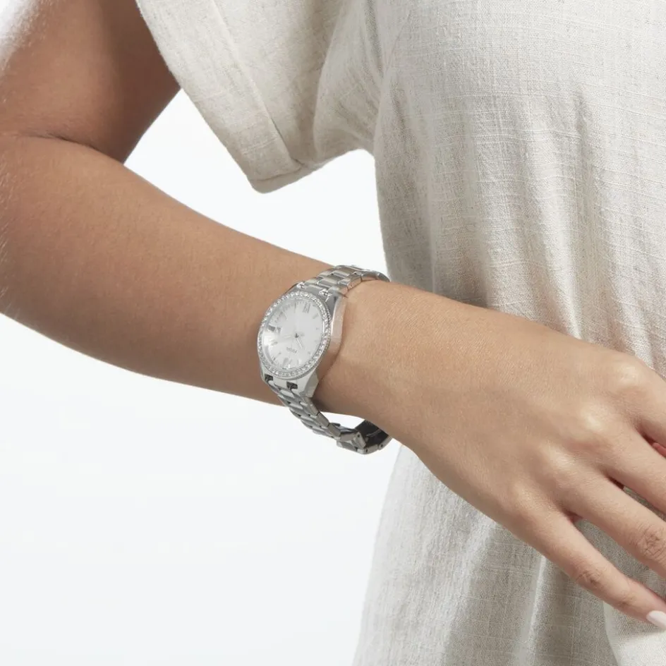 Sale FOSSIL Montre Scarlette Mini Argente