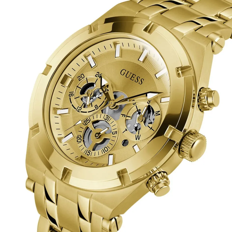 Outlet GUESS Montre Continental Champagne