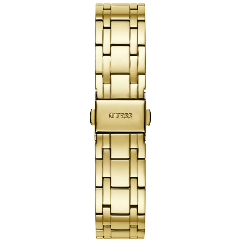 Clearance GUESS Montre Cosmo Vert cadran doré fond vert bracelet acier doré
