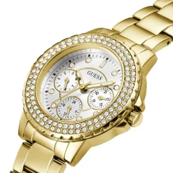 New GUESS Montre Crown Jewel Blanc