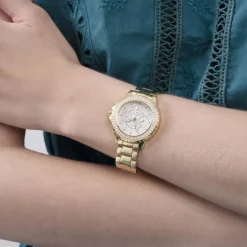 New GUESS Montre Crown Jewel Blanc