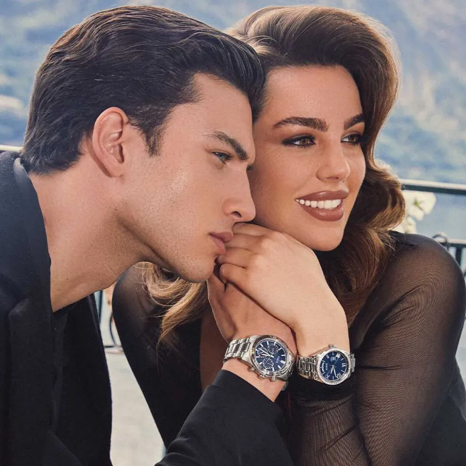 Clearance GUESS Montre Luna Bleu