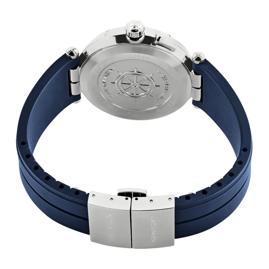 HERBELIN Montre Newport Mareographe Bleu* Montres Made In France|Montres Sport