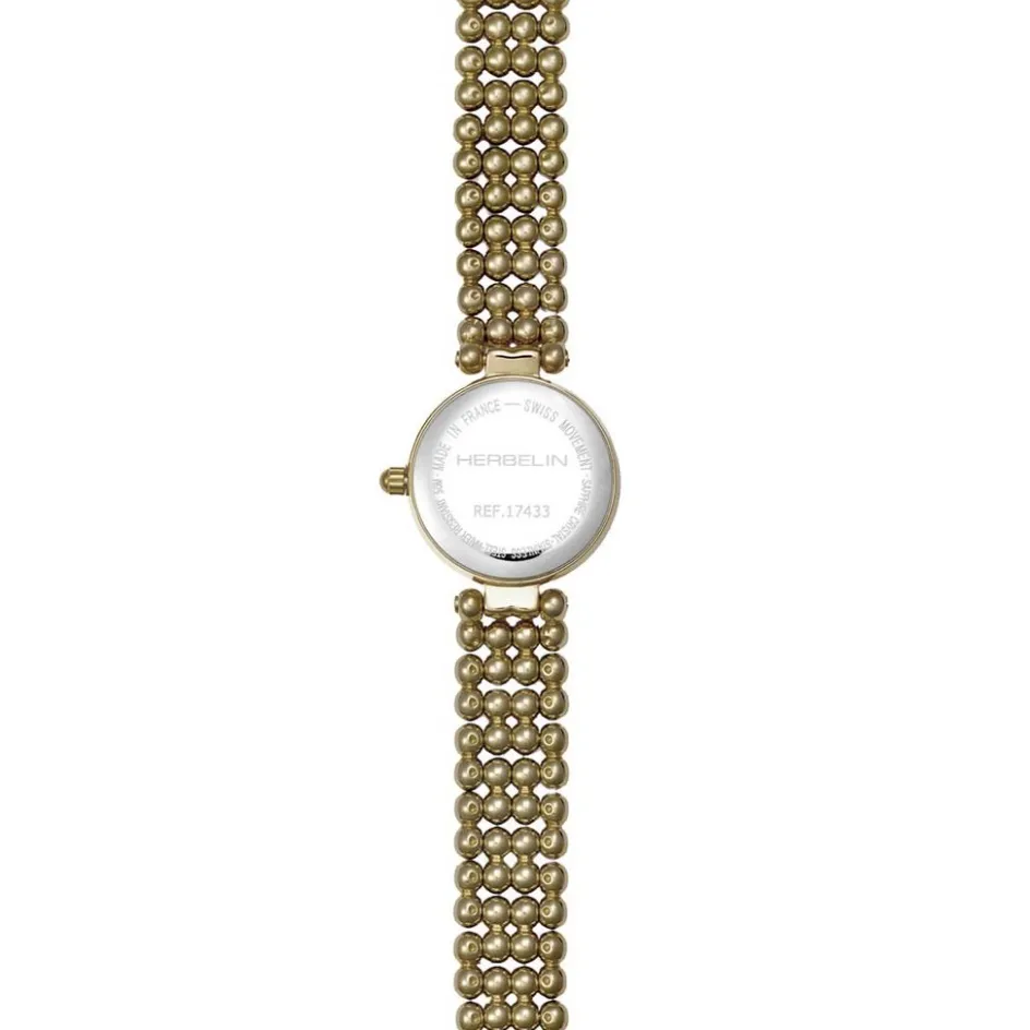 HERBELIN Montre Perles Nacre Blanche* Montres Made In France