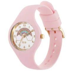 Best ICE WATCH Montre Fantasia Blanc cadran rose fond blanc bracelet silicone rose