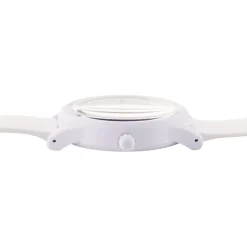 New ICE WATCH Montre Solar Power Blanc cadran blanc fond blanc bracelet silicone blanc