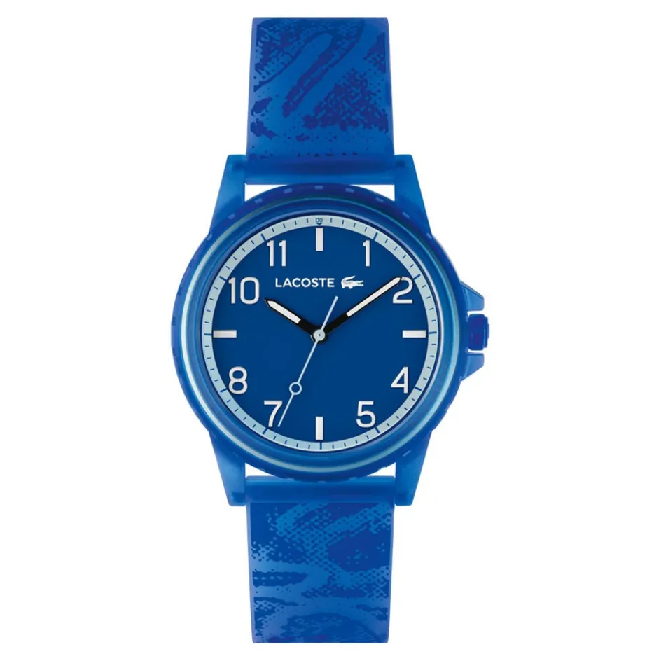 Discount LACOSTE Montre Rider Bleu cadran bleu fond bleu bracelet silicone bleu