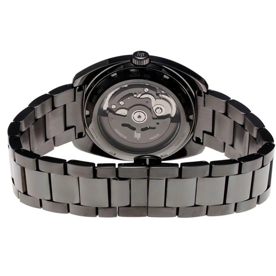 Sale LIP Montre General De Gaulle Auto Squelette Gris