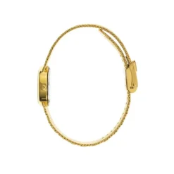 Hot LIP Montre Henriette 22 Nacre Blanche cadran doré fond nacre blanche bracelet acier doré