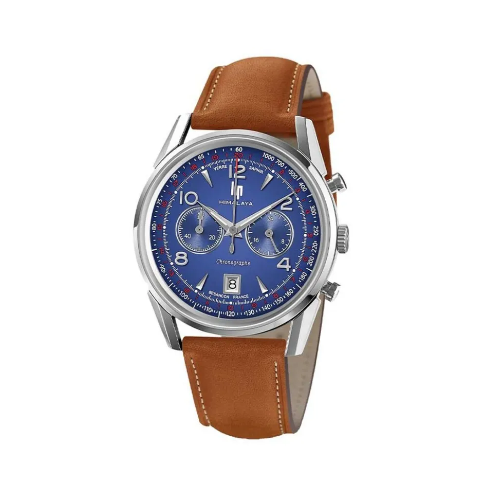 LIP Montre Himalaya Chrono Bleu* Montres Made In France|Montres Classiques