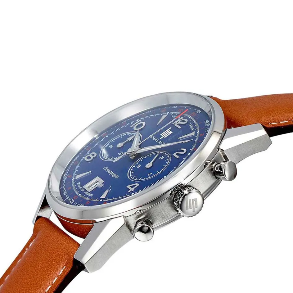 LIP Montre Himalaya Chrono Bleu* Montres Made In France|Montres Classiques