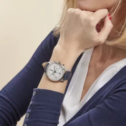 LIP Montre Himalaya Chrono Blanc Argenté* Montres Made In France|Montres Classiques