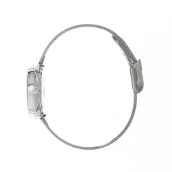 New LIP Montre Himalaya Dauphine 29 Argenté cadran argenté fond argenté bracelet acier argenté