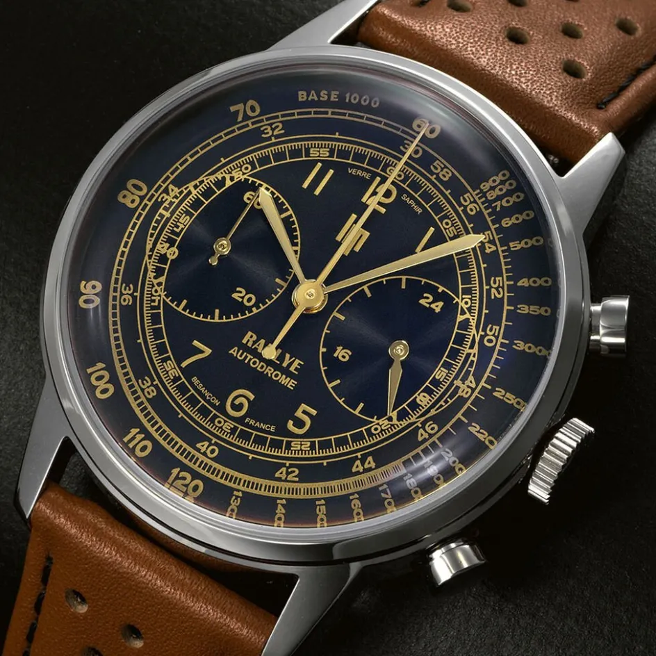 Sale LIP Montre Rallye Autodrome Noir