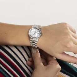 Sale LOTUS Montre Freedom Collection Argenté cadran argenté fond argenté bracelet acier argenté