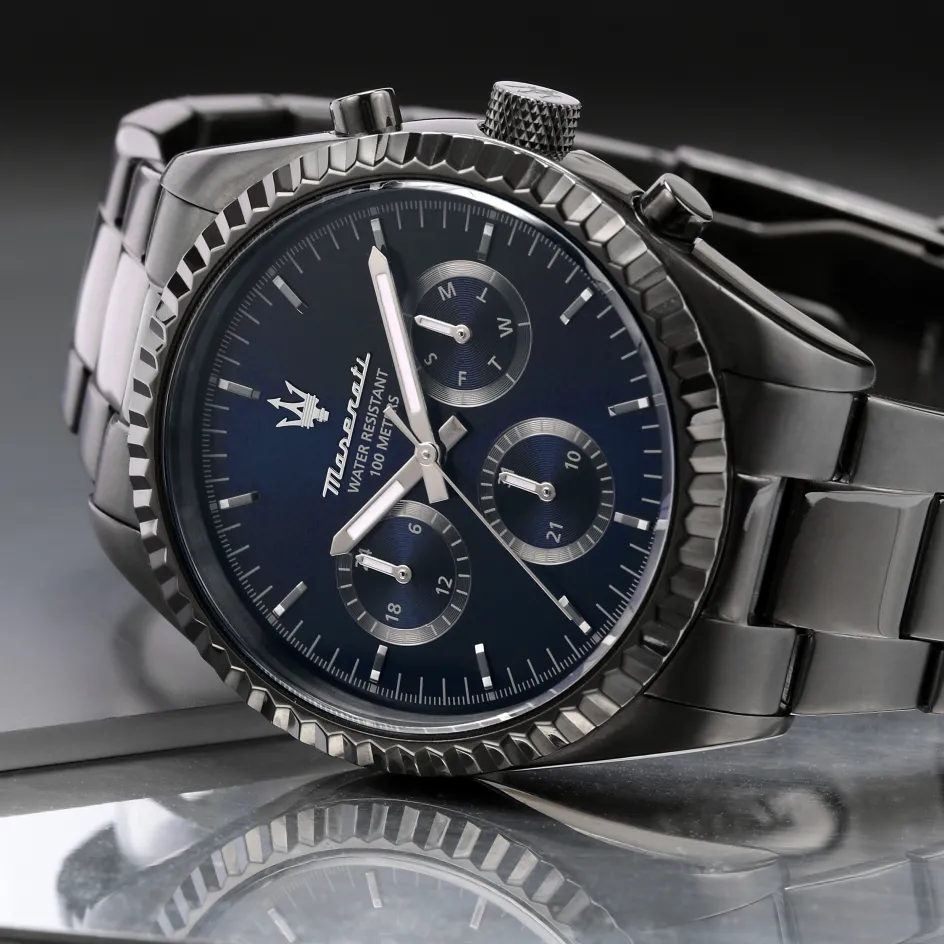 MASERATI Montre Competizione Bleu* Montres Classiques