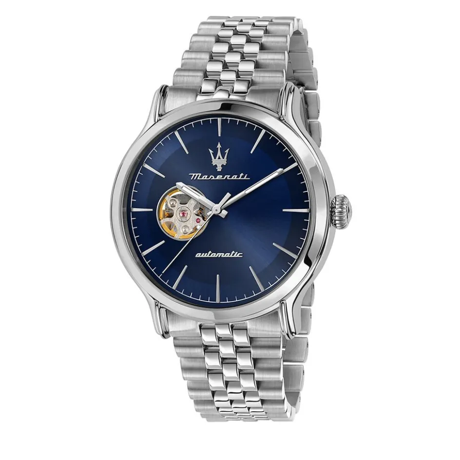 MASERATI Montre Epoca Bleu* Montres Squelettes|Montres Automatiques