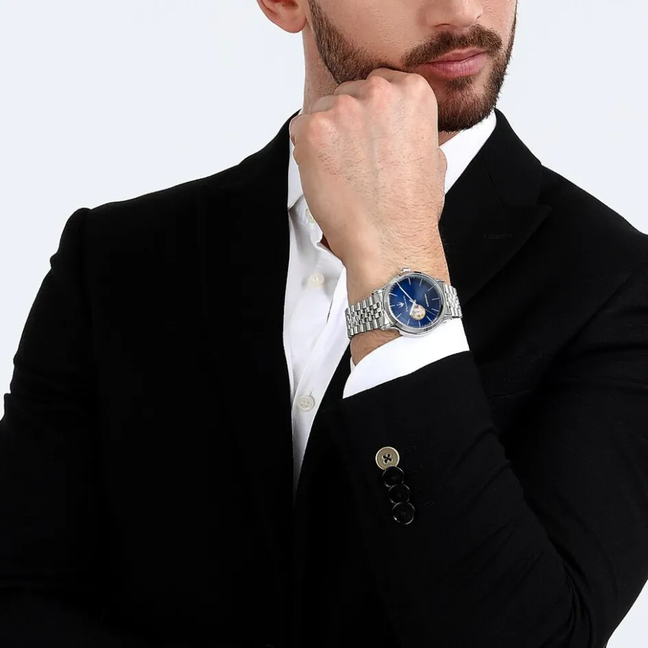 MASERATI Montre Epoca Bleu* Montres Squelettes|Montres Automatiques