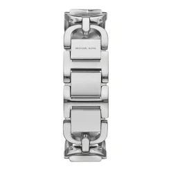 Clearance MICHAEL KORS Montre Empire Argenté cadran argenté fond argenté bracelet acier argenté