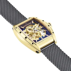 MONTIGNAC Montre Tonneau Automatique Noir* Montres Made In France|Montres Squelettes