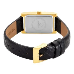 O WATCH Montre Oblong Noir* Montres Tendances|Montres Petits Prix