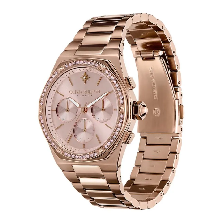 OLIVIA BURTON Montre Hexa Multifonction Rose* Montres Tendances