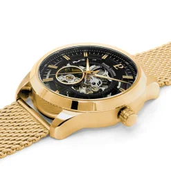 PIERRE LANNIER Montre Automatique Noir* Montres Made In France|Montres Squelettes