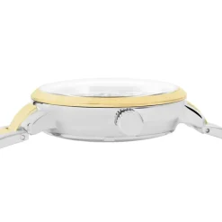 Sale PIERRE LANNIER Montre Automatique 35 Acier Argenté cadran argenté fond argenté bracelet acier bicolore