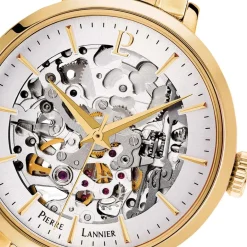 PIERRE LANNIER Montre Automatique 35 Argenté* Montres Made In France|Montres Tendances