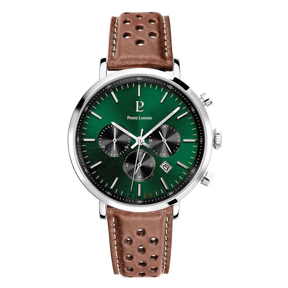 PIERRE LANNIER Montre Baron Vert* Montres Made In France|Montres Sport