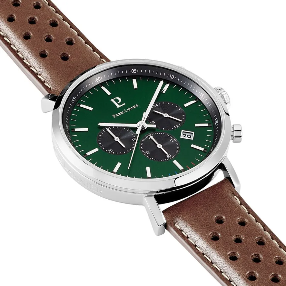 PIERRE LANNIER Montre Baron Vert* Montres Made In France|Montres Sport