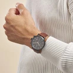 PIERRE LANNIER Montre Baron Noir* Montres Made In France|Montres Tendances