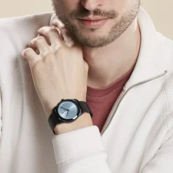 Sale PIERRE LANNIER Montre Candide Bleu cadran bleu fond bleu bracelet acier bleu