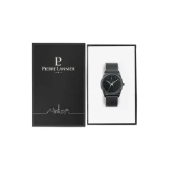 PIERRE LANNIER Montre Candide Noir* Montres Made In France|Montres Tendances